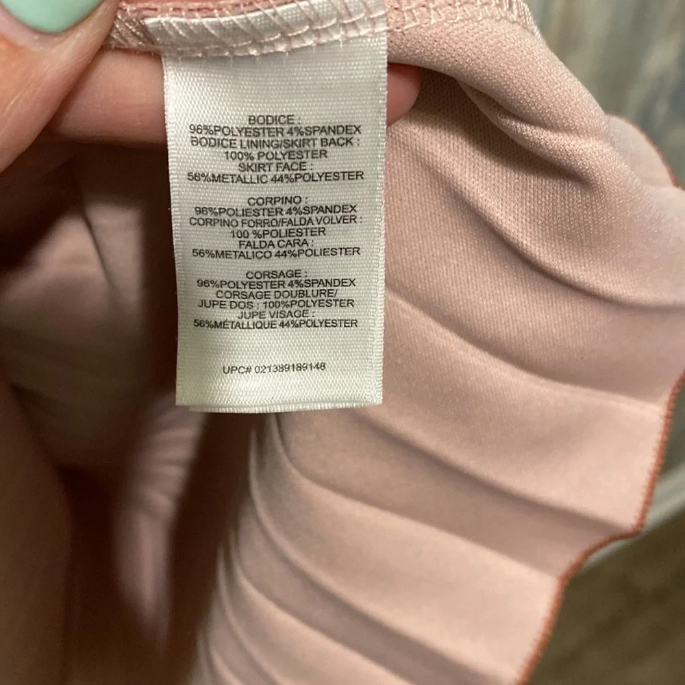 Emily West Girls Dresses | Sparkle Pleated Pink Dress | Size Girls 16 | NWOT